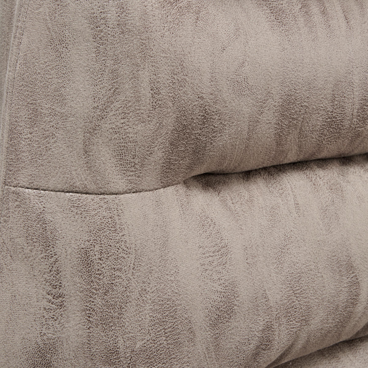 CHEFSESSEL  in Mikrofaser Grau, Schwarz  - Schwarz/Grau, Lifestyle, Kunststoff/Textil (66/126-134/59cm) - MID.YOU