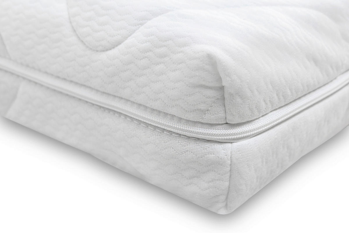 Kindermatzratze Komfort Med 120/200 cm  - Weiss, Modern, Textil (120/200cm) - MID.YOU