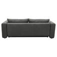 SCHLAFSOFA Flachgewebe Anthrazit  inkl.  - Anthrazit/Schwarz, MODERN, Kunststoff/Textil (248/94/109cm) - Carryhome