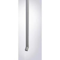 REGENFALLROHR-SET - Grau, Design, Metall (4/170/4cm) - Biohort