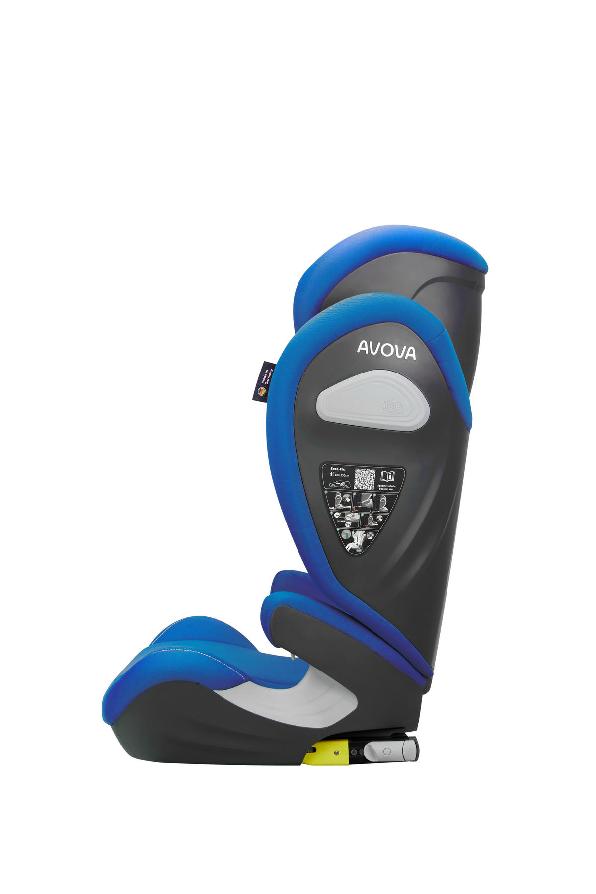 KINDERAUTOSITZ Sora Fix  - Hellblau, Basics, Kunststoff/Textil (52/41,5/63 - 83cm) - AVOVA