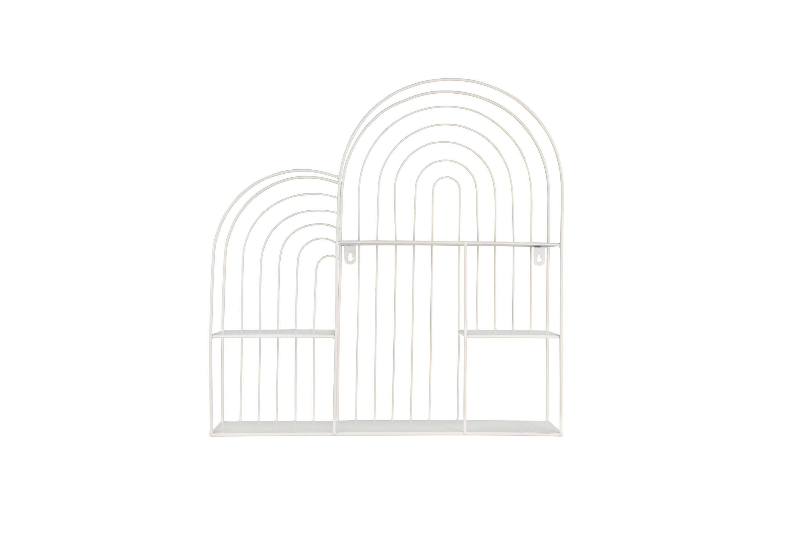 WANDREGAL  - Sandfarben, Trend, Metall (54/55/11cm) - Boxxx