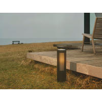 WEGELEUCHTE 12,4/45,4 cm  - Schwarz, Design, Metall (12,4/45,4cm) - Nordlux