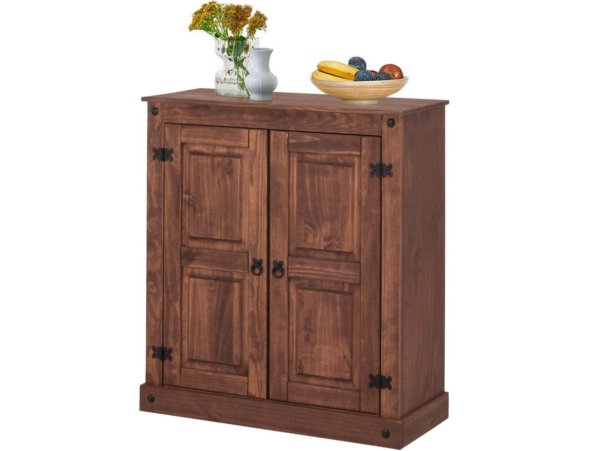 HIGHBOARD MEXICO   in  - Schwarz/Naturfarben, Design, Holz/Metall (90/100/38cm) - MID.YOU