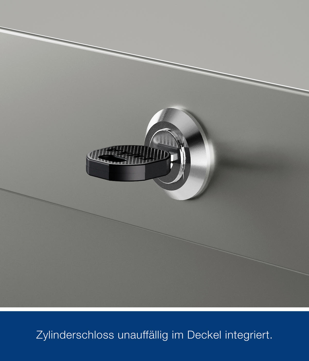 KISSENBOX 166/72,5/87,5 cm  - Alufarben, Basics, Metall (166/72,5/87,5cm)