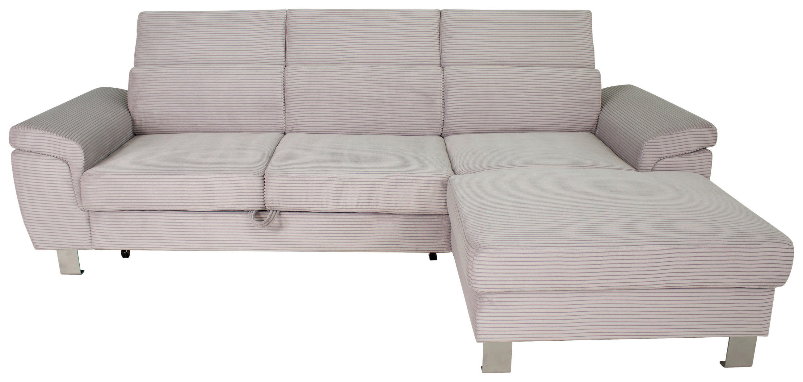 HÖRNSOFFA i manchester ljusgrå  - ljusgrå/silver, Design, metall/textil (250/167cm) - MID.YOU
