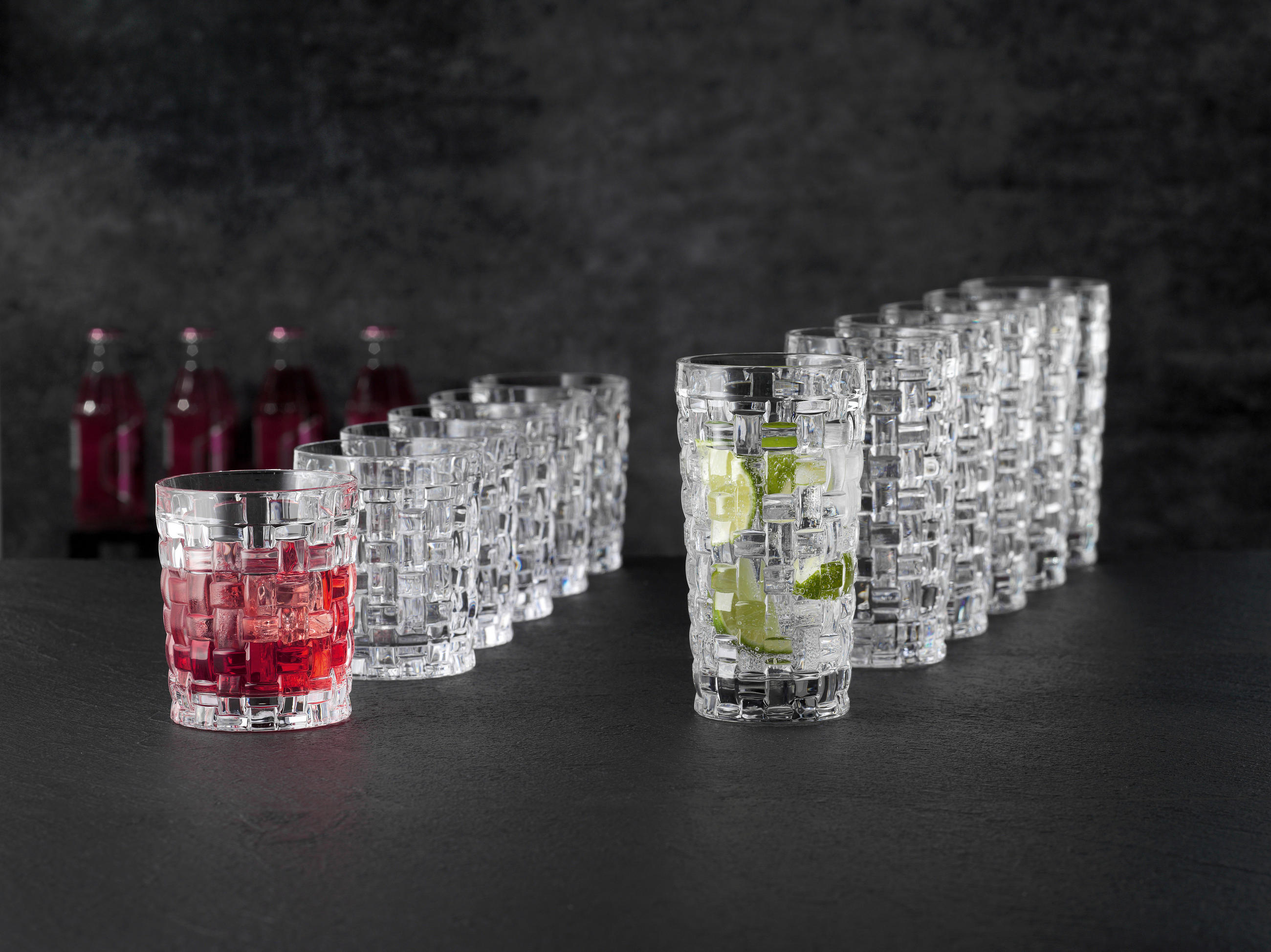 GLASSET 12 delar  - transparent, Basics, glas (8,5/10/15/8,5cm) - Nachtmann