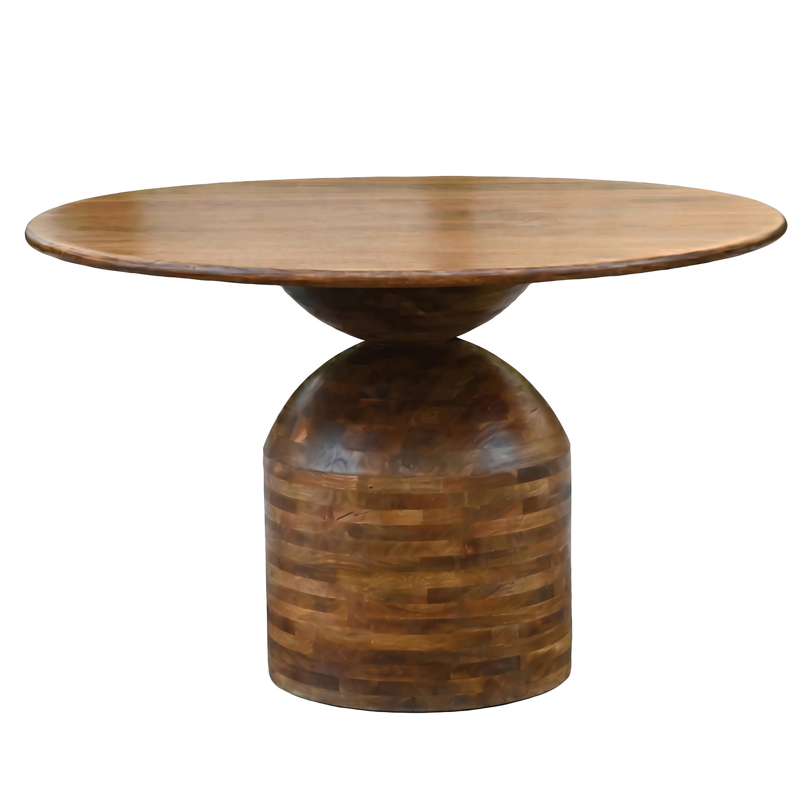 ESSTISCH 120/120/74 cm Echtholz  Holz rund Naturfarben  - Naturfarben, Design, Holz (120/120/74cm) - Livetastic
