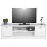 TV-ELEMENT Weiß - Weiß, LIFESTYLE (160/48/45cm) - Carryhome