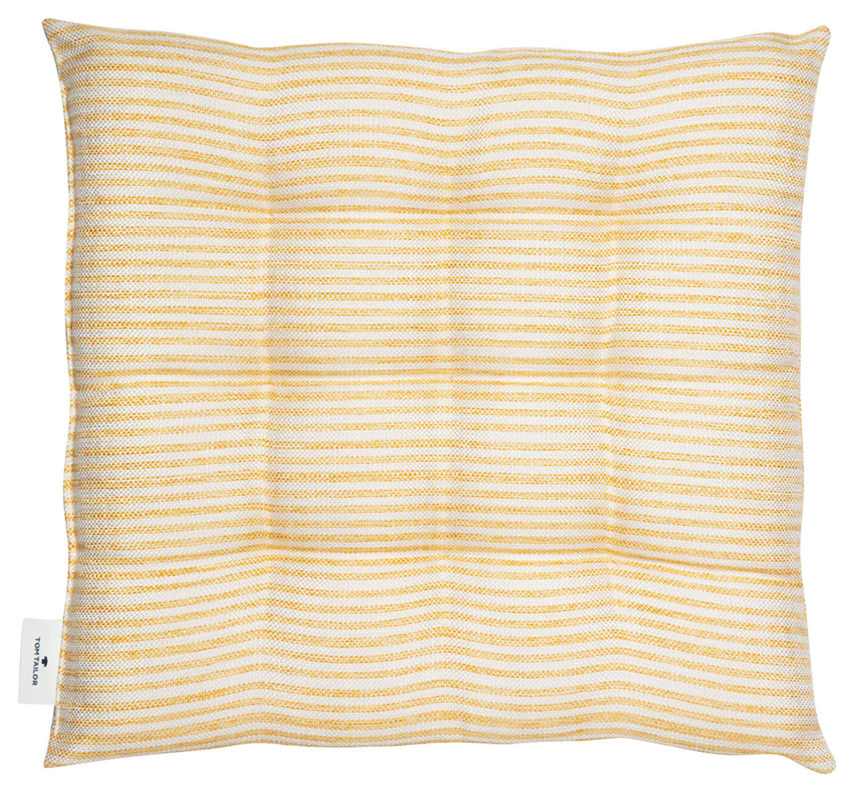 SITZKISSEN  40/40 cm   - Gelb, Konventionell, Textil (40/40cm) - Tom Tailor