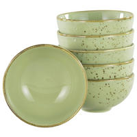 DIPSCHALENSET 11,5 cm  - Grün, Trend, Keramik (11,5cm) - Creatable