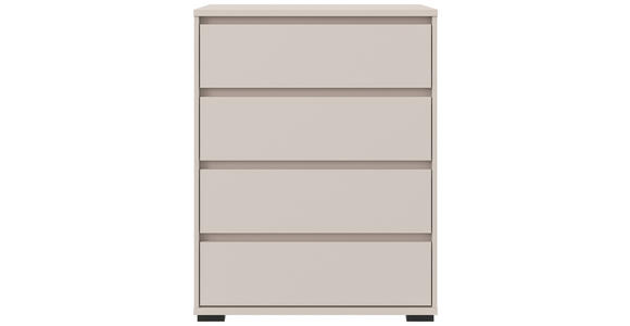 KOMMODE  in 80/103/48 cm  - Kaschmir/Anthrazit, Design, Holzwerkstoff/Kunststoff (80/103/48cm) - Carryhome