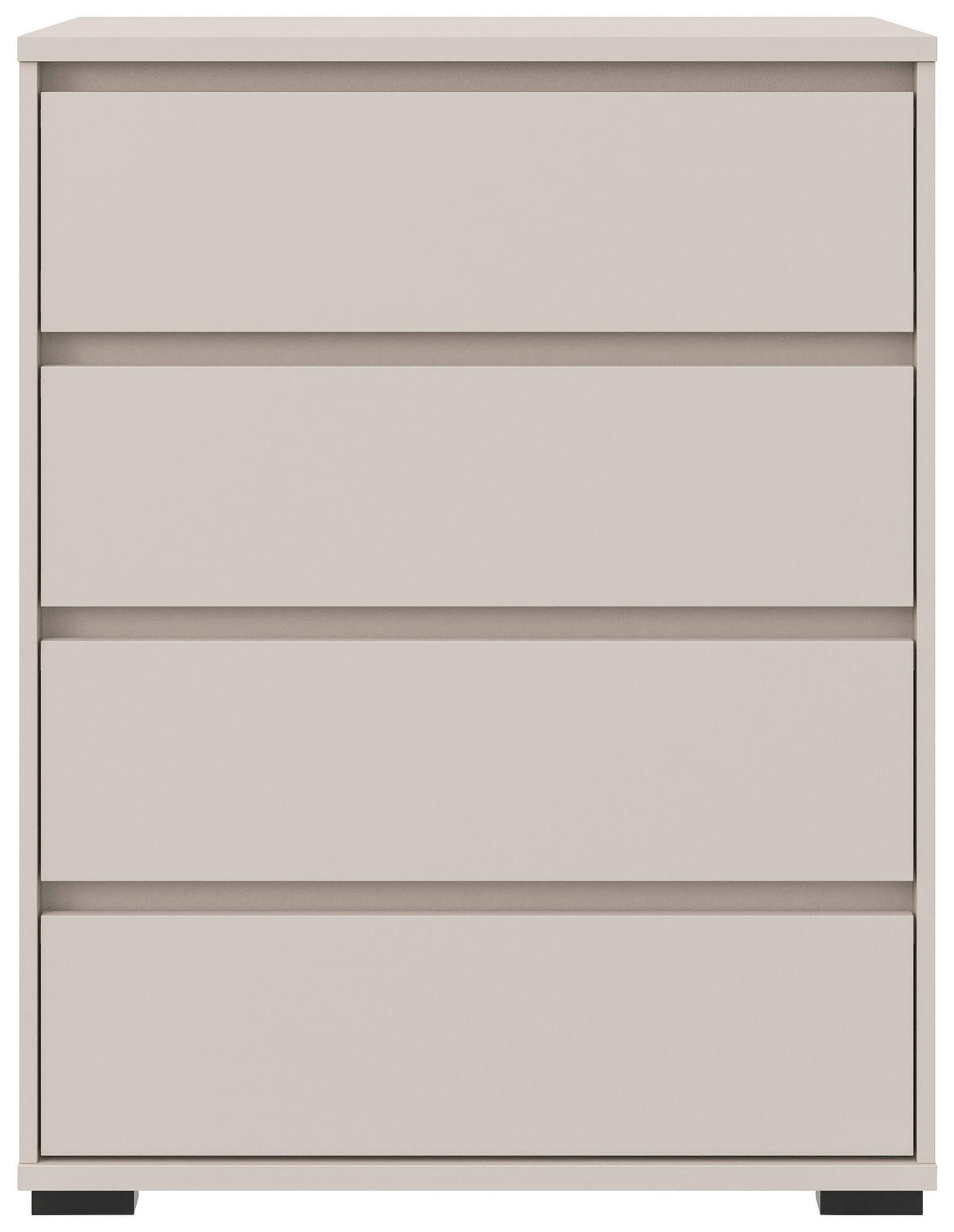 KOMMODE  in 80/103/48 cm  - Kaschmir/Anthrazit, Design, Holzwerkstoff/Kunststoff (80/103/48cm) - Carryhome