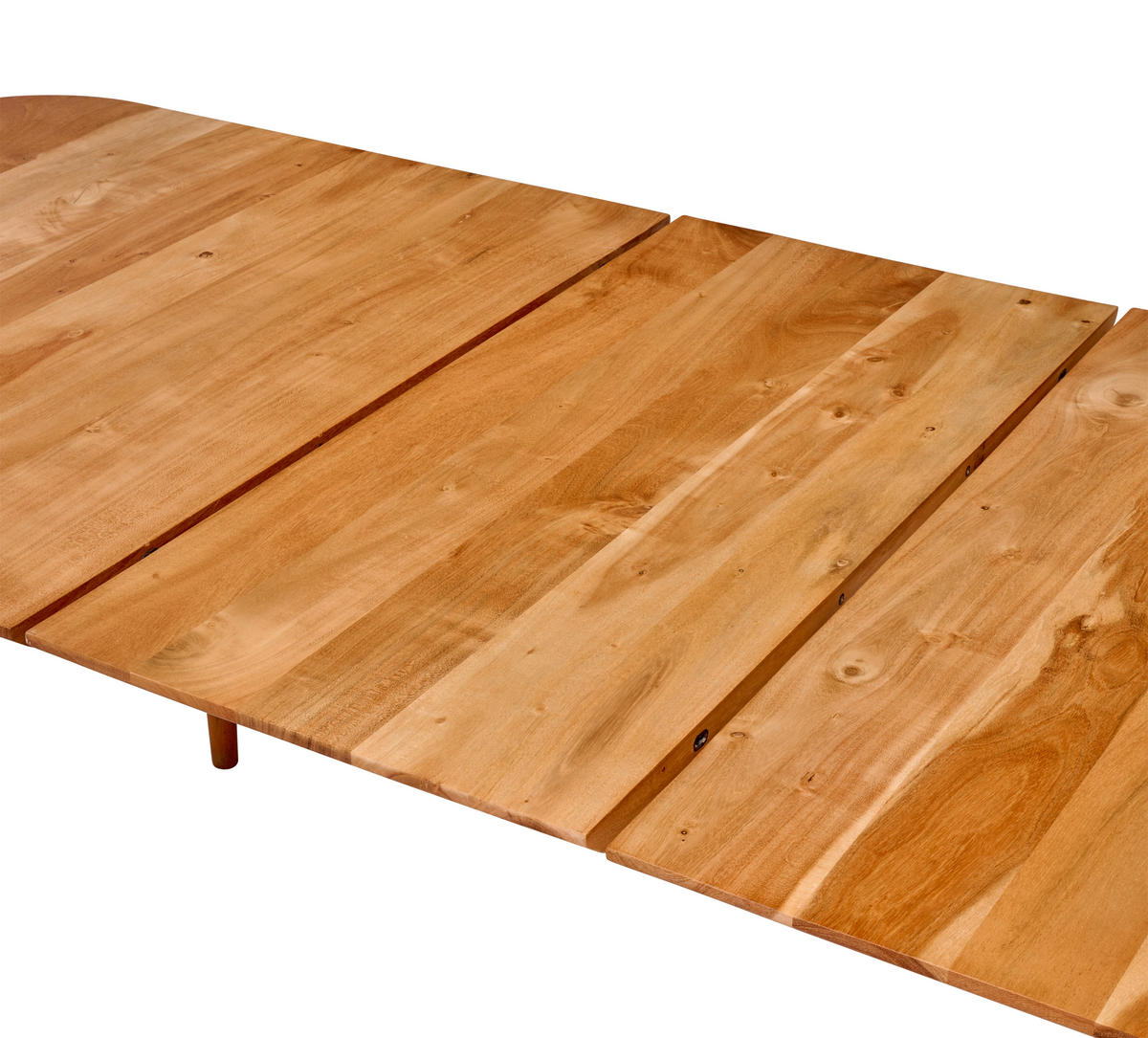 ESSTISCH 200/85/76 cm Echtholz  Holz ausziehbar rechteckig Akaziefarben  - Akaziefarben, MODERN, Holz (200/85/76cm) - Livetastic