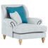 OHRENSESSEL in Textil Türkis, Pastellblau - Türkis/Pastellblau, Design, Holz/Textil (115/103/128cm) - Carryhome OHRENSESSEL in Textil Türkis, Pastellblau - Türkis/Pastellblau, Design, Holz/Textil (115/103/128cm) - Carryhome