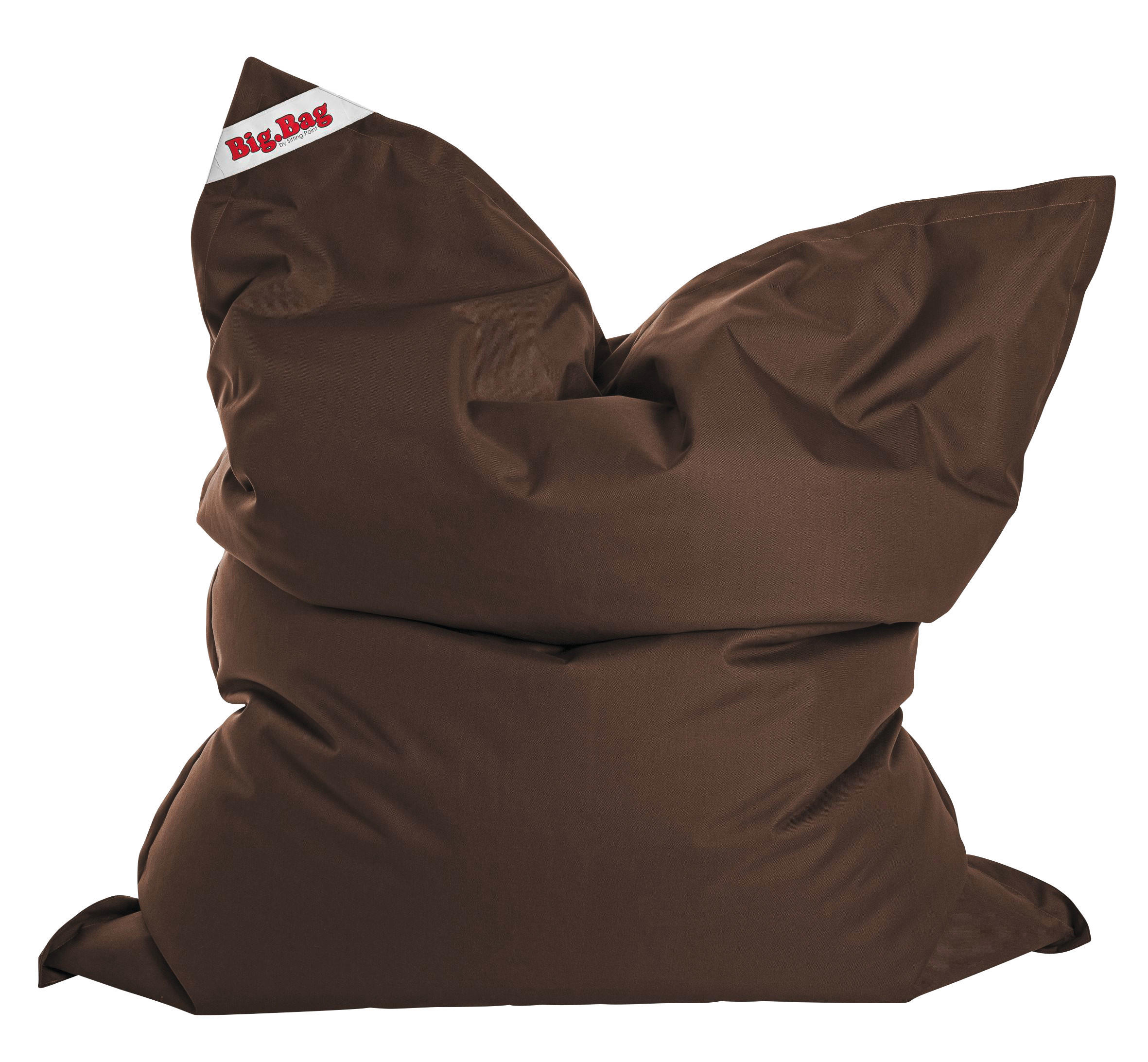 SITZSACK 380 l  - Dunkelbraun, Design, Textil (130/170/130cm)