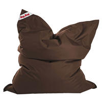SITZSACK 380 l  - Dunkelbraun, Design, Textil (130/170/130cm)