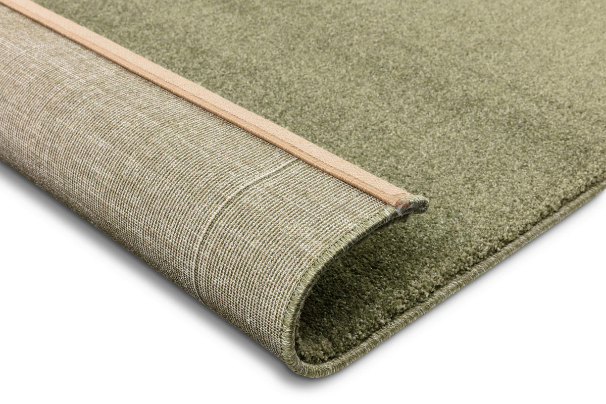 WEBTEPPICH 80/150 cm Pure Grün rechteckig  - Grün, Basics, Textil (80/150cm) - Schöner Wohnen