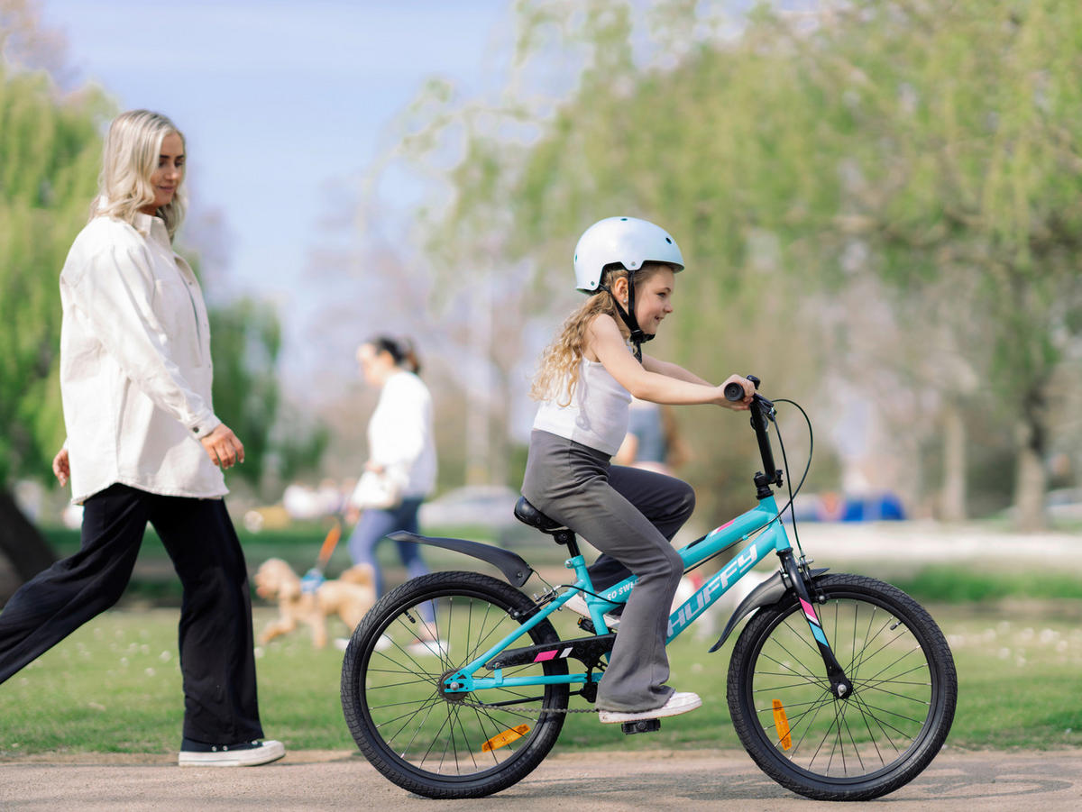 KINDERFAHRRAD 20 Zoll  - Hellblau, Basics, Metall (64/95/135cm)