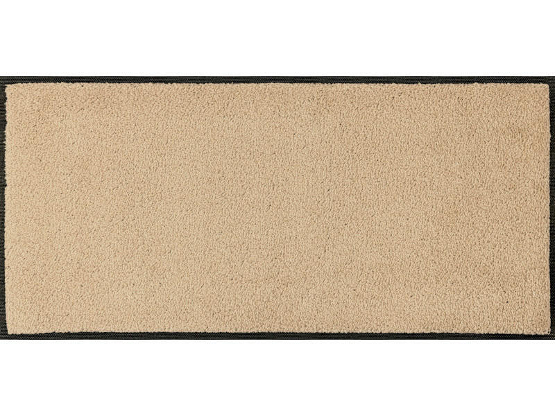 LÄUFER 35/75 cm wash+dry Beige  - Beige, KONVENTIONELL, Kunststoff/Textil (35/75cm) - wash+dry