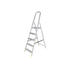 LEITER - Silberfarben, Metall (45/171,5cm) LEITER - Silberfarben, Metall (45/171,5cm)