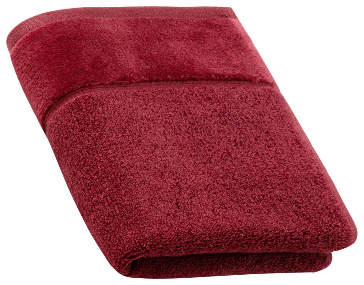 VENDÉGTÖRÖLKÖZŐ 40/60 cm piros  - piros, Basics, textil (40/60cm) - Vossen