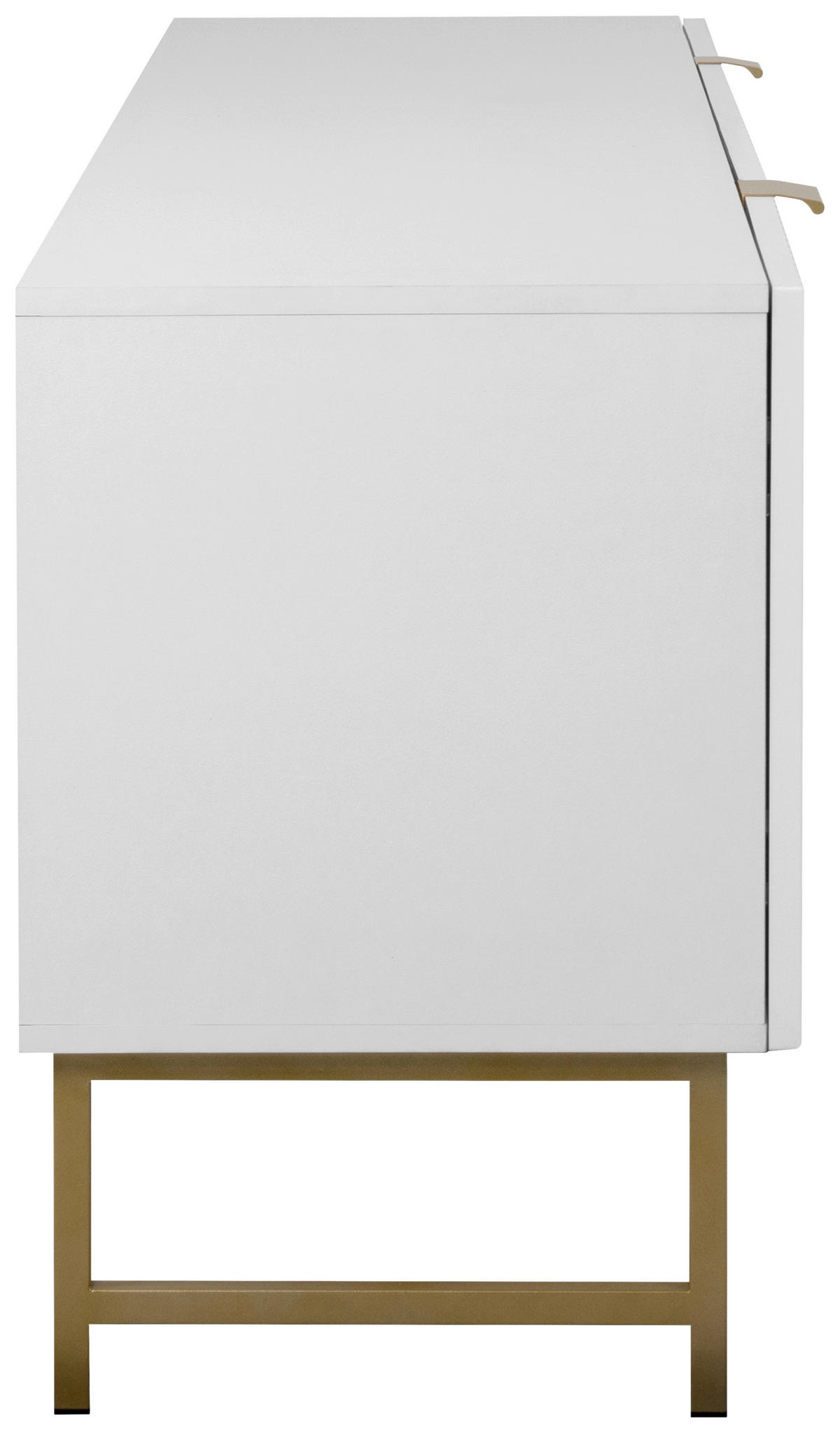 LOWBOARD  in 179/61/41 cm  - Goldfarben/Weiß, Design, Holzwerkstoff/Kunststoff (179/61/41cm) - MID.YOU