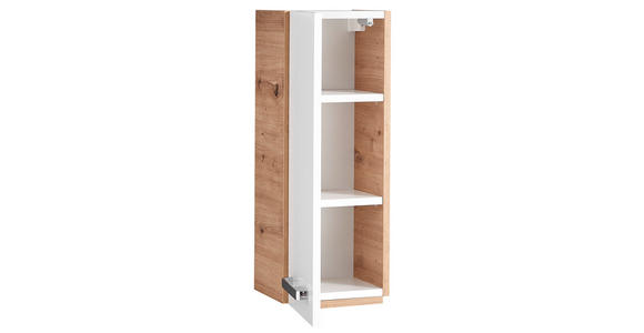 HÄNGESCHRANK 25/63/20 cm  - Chromfarben/Weiß, KONVENTIONELL, Holzwerkstoff (25/63/20cm) - Xora