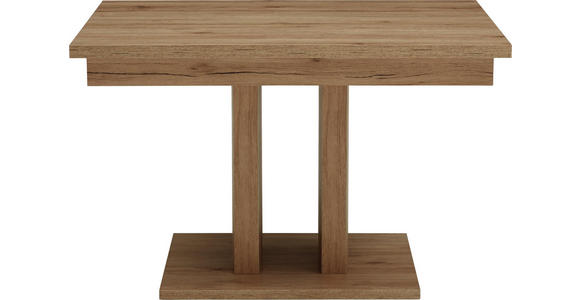 ESSTISCH in Holzwerkstoff 120(160)/80/76 cm - Eichefarben, KONVENTIONELL, Holzwerkstoff (120(160)/80/76cm) - Cantus