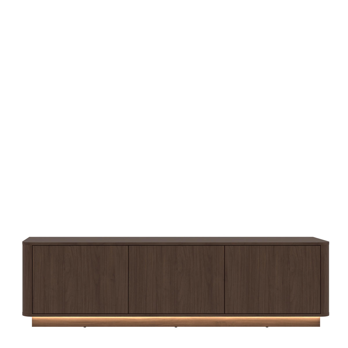 LOWBOARD  180/50/40 cm  stehend, hängend  - Walnussfarben, Design, Holzwerkstoff (180/50/40cm) - MID.YOU