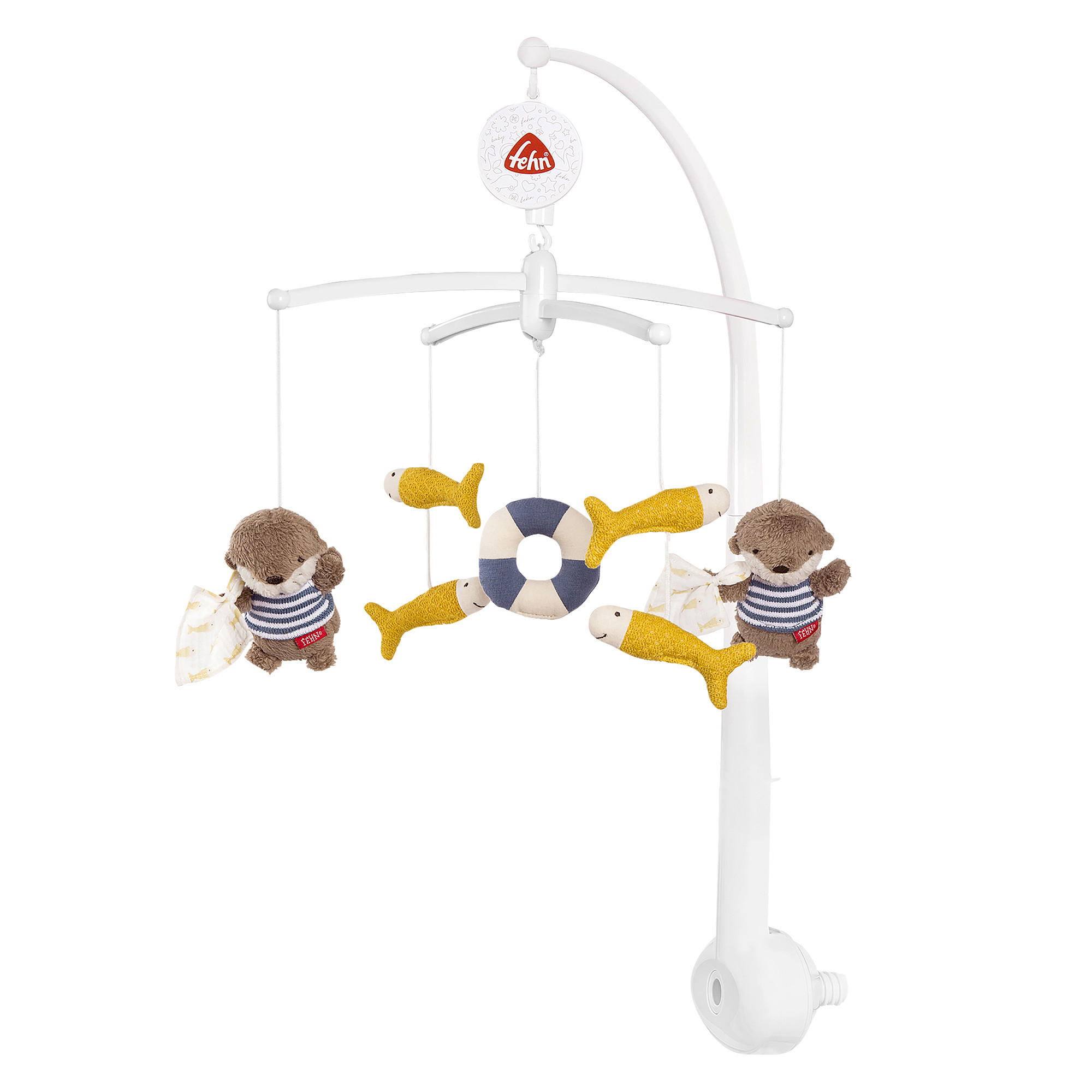 MOBILE Otter Theo  - Multicolor, Basics, Textil (64/38/4cm) - Fehn