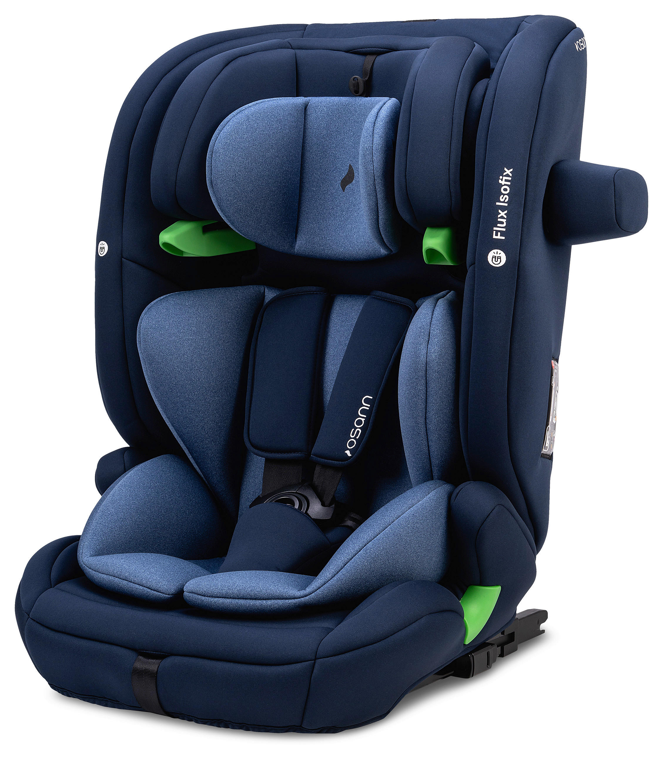KINDERAUTOSITZ FLUX ISOFIX ECE R 129 i-SIZE  - Blau/Dunkelblau, Basics, Kunststoff/Textil (44/61,5/47cm) - Osann