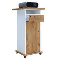 STEHPULT 60/50/108,3 cm  - Honigeiche/Weiß, Design, Holzwerkstoff (60/50/108,3cm) - MID.YOU