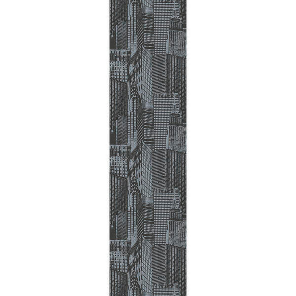 FOTOTAPETE  - Dunkelgrau, Design, Textil (52/250cm)