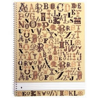 POZNÁMKOVÝ BLOK - Basics, papír (21/30cm)