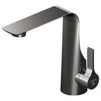 WASCHTISCHARMATUR 290 1010 BGM  - Dunkelgrau, MODERN, Metall (5,2/18,5/20,5cm)