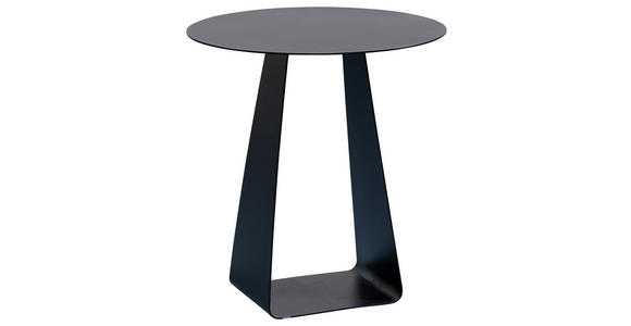 BEISTELLTISCH in Metall 45/45/50 cm  - Schwarz, Design, Metall (45/45/50cm) - Xora