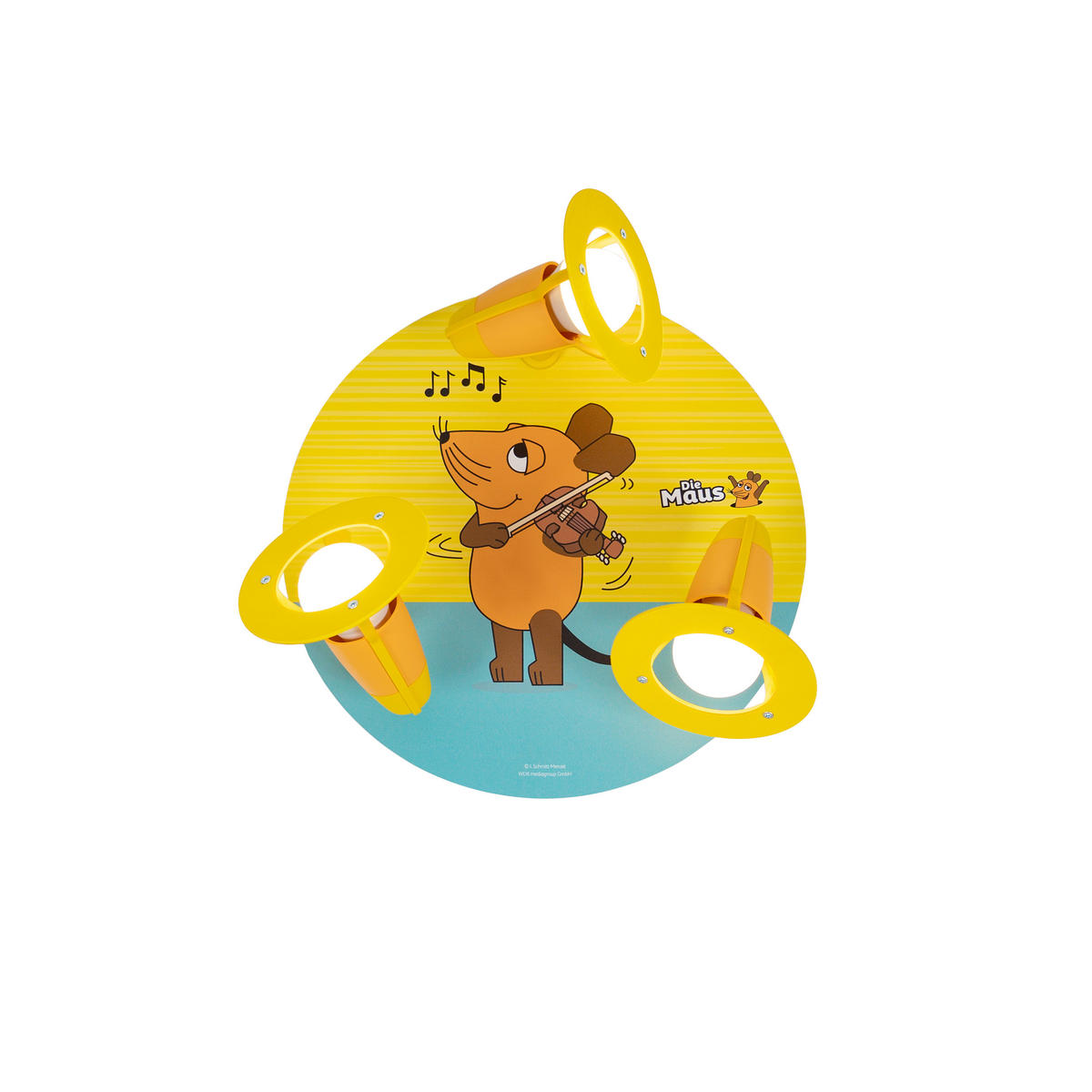 KINDERDECKENLEUCHTE DIE MAUS 30/20 cm   - Basics, Holz (30/20cm)