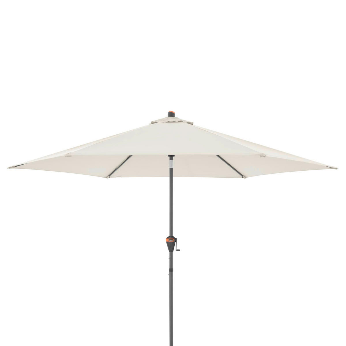 SENČNIK - naravne barve/antracit, Basics, kovina/tekstil (305/305cm) - Doppler