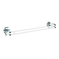 SUPORT PENTRU PROSOP 52/7,5/8,5 cm  - Basics, metal (52/7,5/8,5cm) - Wenko