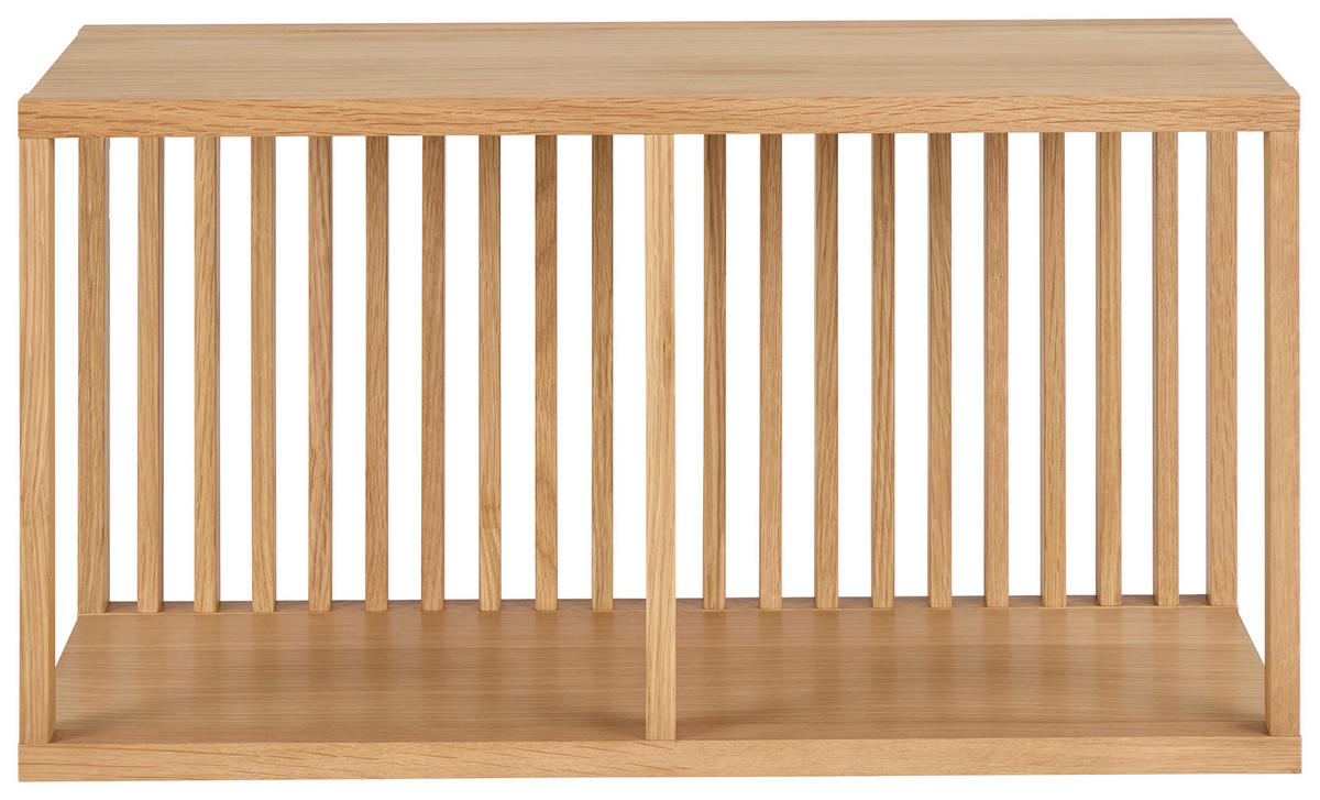 WANDREGAL  - Eichefarben, Design, Holzwerkstoff (67/35,5/31cm) - MID.YOU