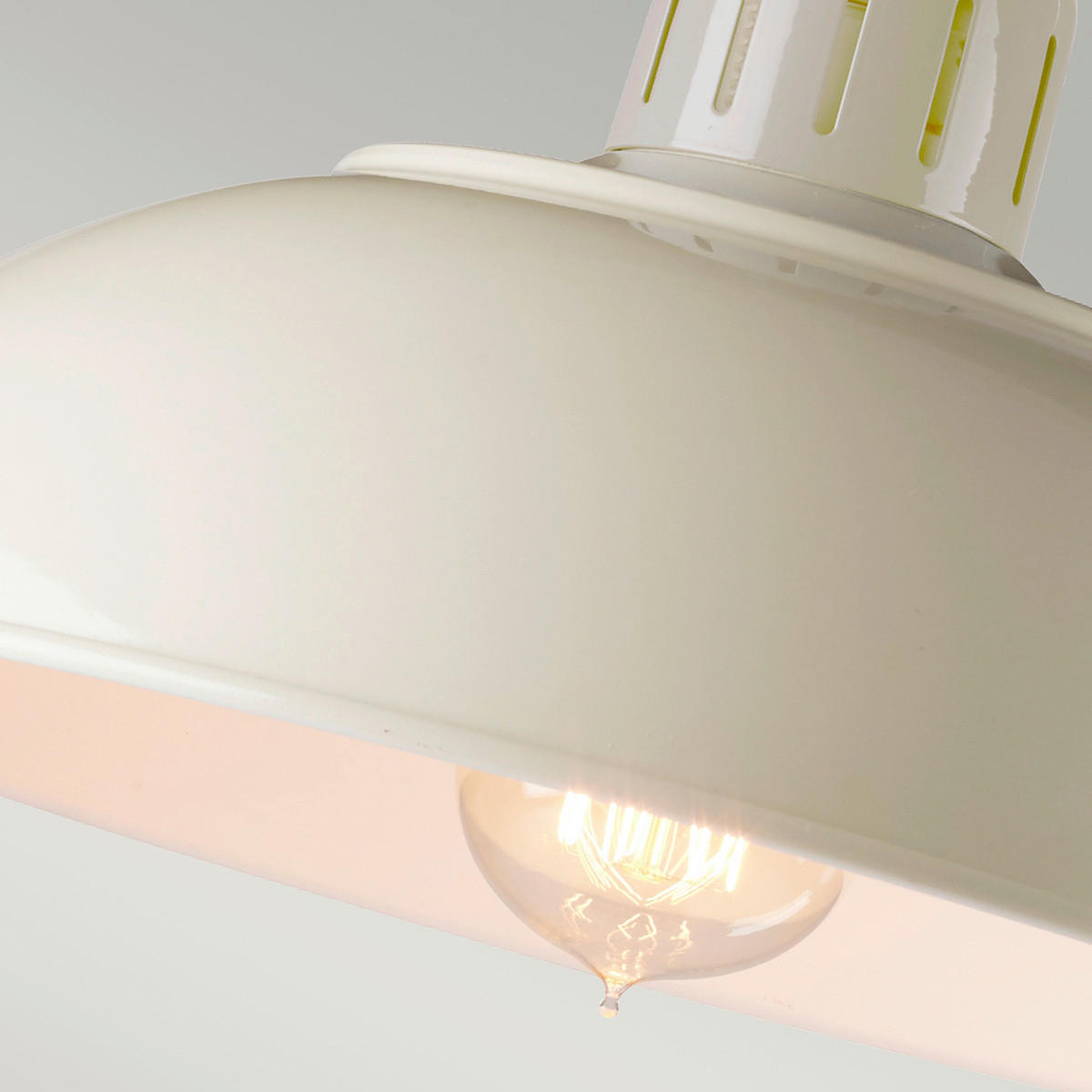 TISCHLEUCHTE - Creme, Konventionell, Metall (30/46/36cm) - Elstead Lighting