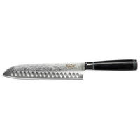 Cuțit Santoku 20.5 cm  - culoare inox/negru, Basics, lemn/metal (20.5cm) - Käfer