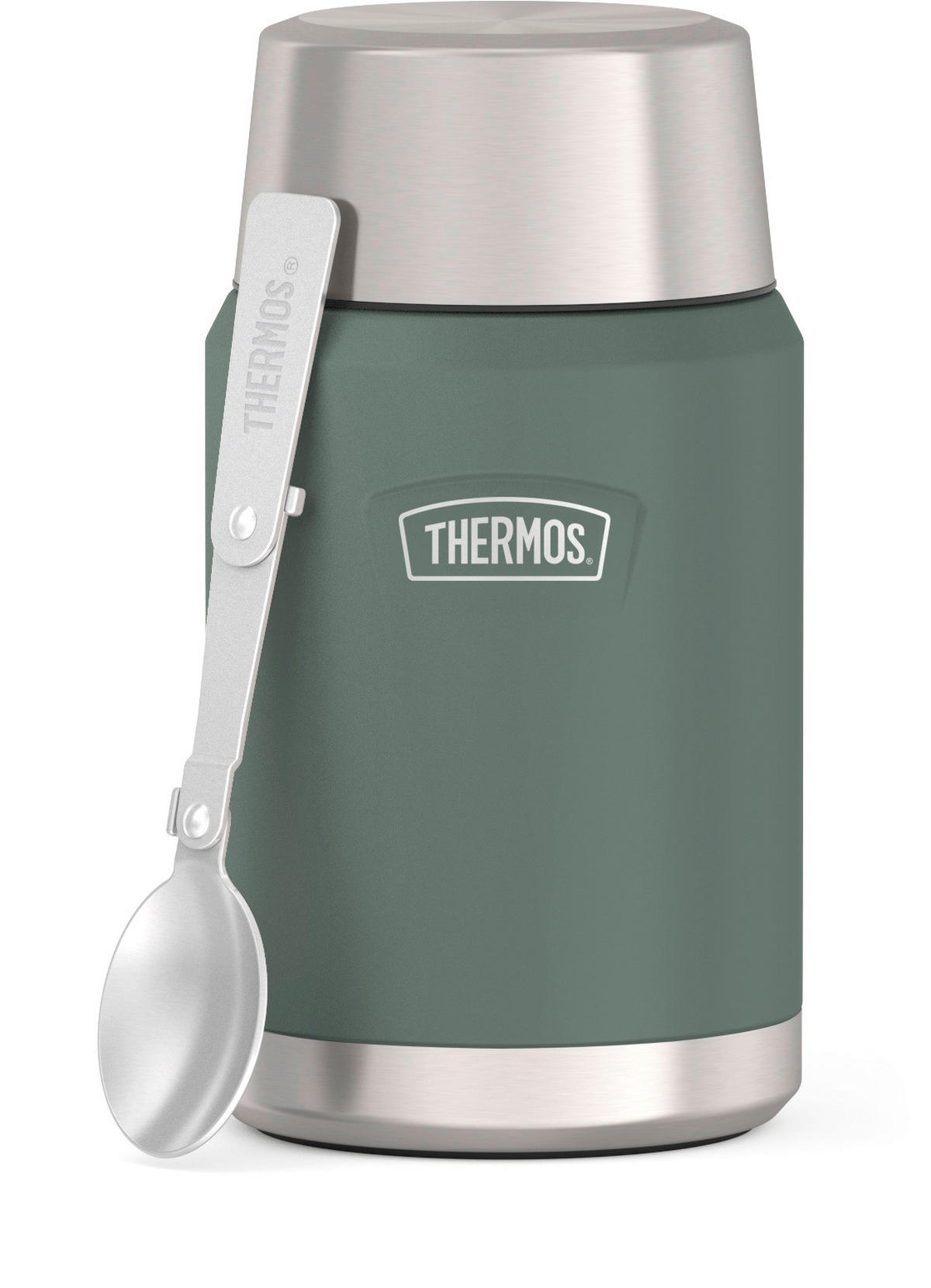 ISOLIERSPEISEGEFÄSS ICON 0,71 L  - Dunkelgrün, Basics, Metall (0,71l) - Thermos