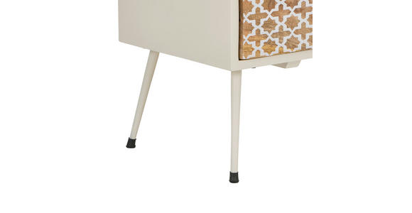 KOMMODE , 80/90/35 cm, 4 Schublade(n)  - Goldfarben/Schwarz, LIFESTYLE, Holz/Metall (80/90/35cm) - Landscape