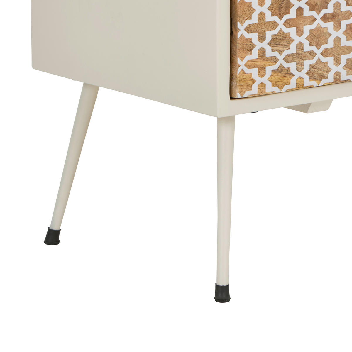 KOMMODE , 80/90/35 cm, 4 Schublade(n)  - Goldfarben/Schwarz, LIFESTYLE, Holz/Metall (80/90/35cm) - Landscape