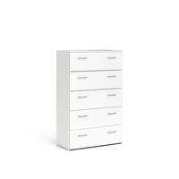COMODĂ 74,1/114,7/36 cm  - argintiu/alb, Design, plastic/material pe bază de lemn (74,1/114,7/36cm) - Livetastic