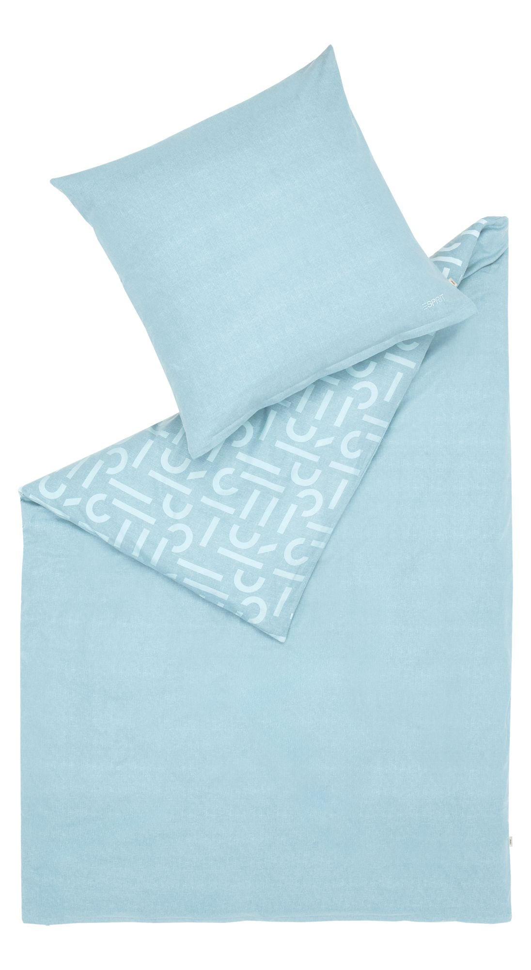 LIZENZBETTWÄSCHE 140/200 cm  - Blau, Basics, Textil (140/200cm) - Esprit