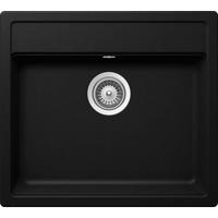 SPÜLE MONO N-100-A / MONN100APUR  - Schwarz, Basics, Stein (57/51cm) - Schock