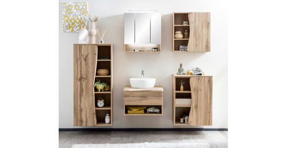 HÄNGESCHRANK 60/64/20 cm  - Eiche Wotan, Natur, Holzwerkstoff (60/64/20cm) - Xora